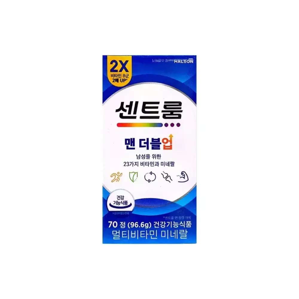 센트룸맨 남성용 멀티 비타민 미네랄 1387mg 70정 1개