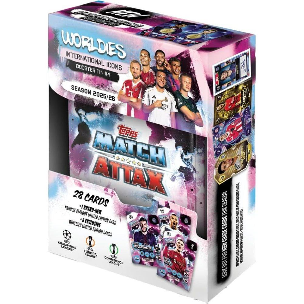 Topps Match Attax 2025/26 미니틴 인터내셔널 아이콘 카드