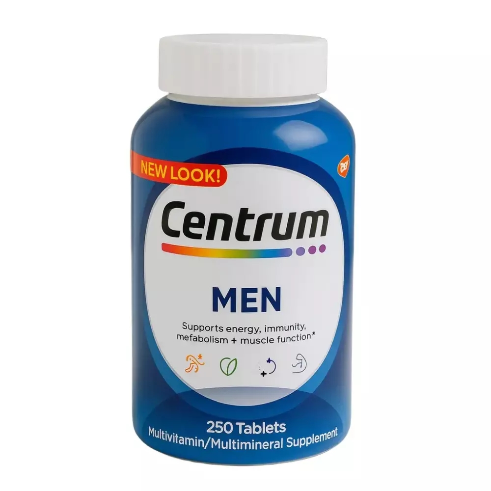 센트룸 멀티비타민 포맨 250정 Centrum 남성 남자 1개
