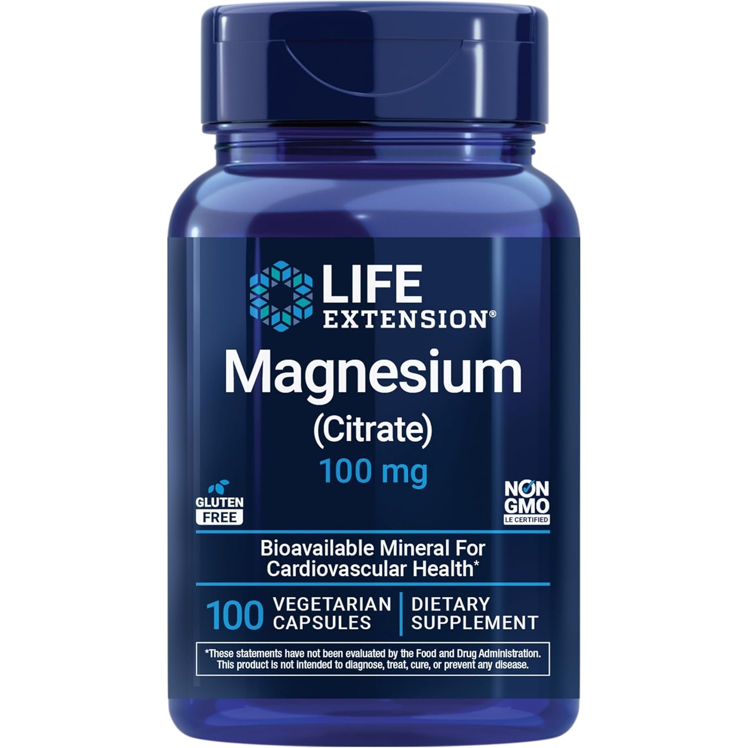 라이프익스텐션 마그네슘 시트레이트 100mg 베지 캡슐 100정 3개