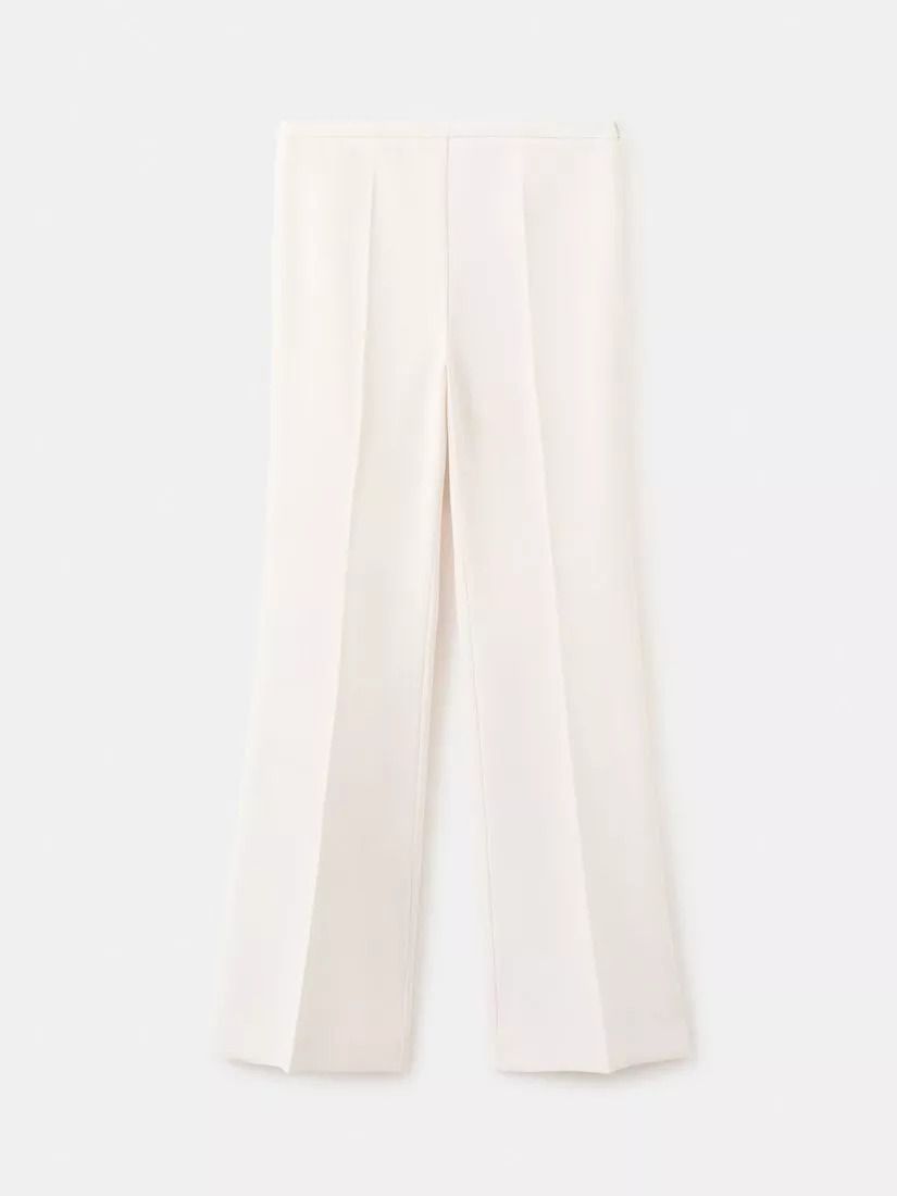 망고 하이 웨이스트 와이드 레그 팬츠 테일러드 바지 High Waisted Wide Leg Tailored Trousers, Vanilla 115171689 155958378