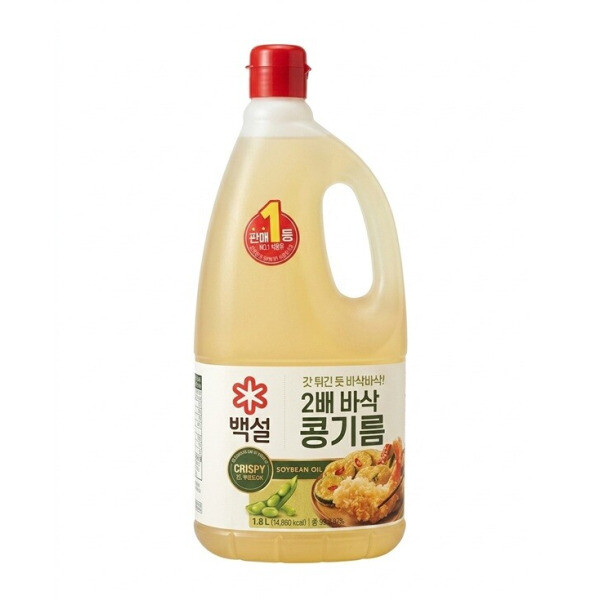 Baeksul Baeksul Double Crispy Soybean Oil 1.8L, 1pc