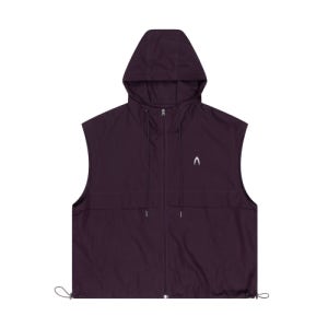 [아캄] Nylon Hooded Vest (Purple) AK23OT06PP