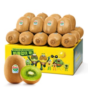 맛젤 제스프리 그린키위 왕점보 2.1kg내외 (개별 155g내외 14개입)