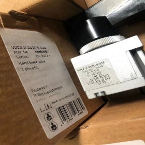 FESTO 로터리 핸들 밸브부품 VHER-P-H-B43C-B-G18-G14-G12 3488205