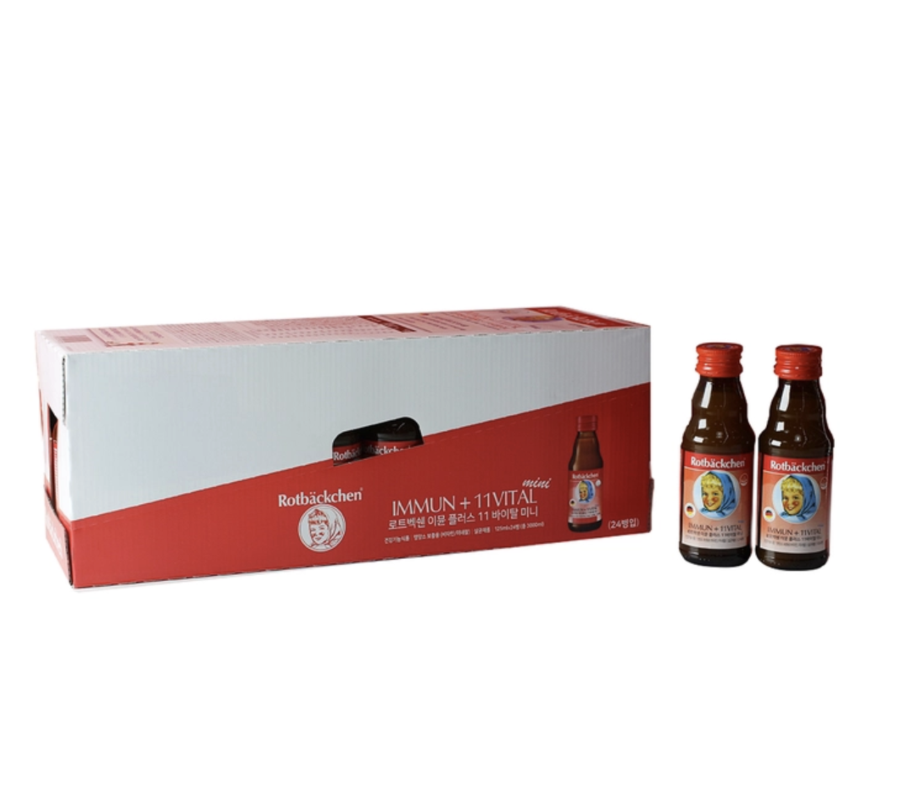 로트벡쉔 이뮨 플러스 11 바이탈 미니 125ml x 24병, 1개