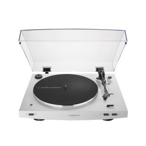 [오디오테크니카] 공식수입원 AT-LP3XBT 화이트 전자동 벨트 드라이브 스테레오 무선 블루투스 턴테이블