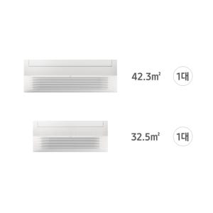 삼성전자 Infinite AI 무풍 시스템에어컨 74.8㎡ 2실 (UV실내기) AN20CSU2P23CSY