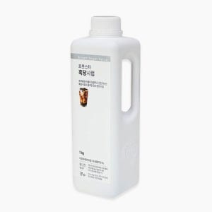 딜라잇가든 프룻스타 흑당시럽 1kg