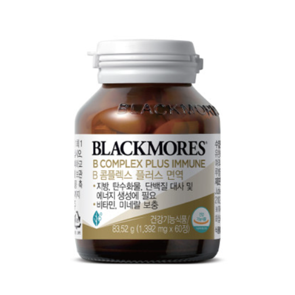블랙모어스 B 컴플렉스 면역 영양제 38.98g 10개