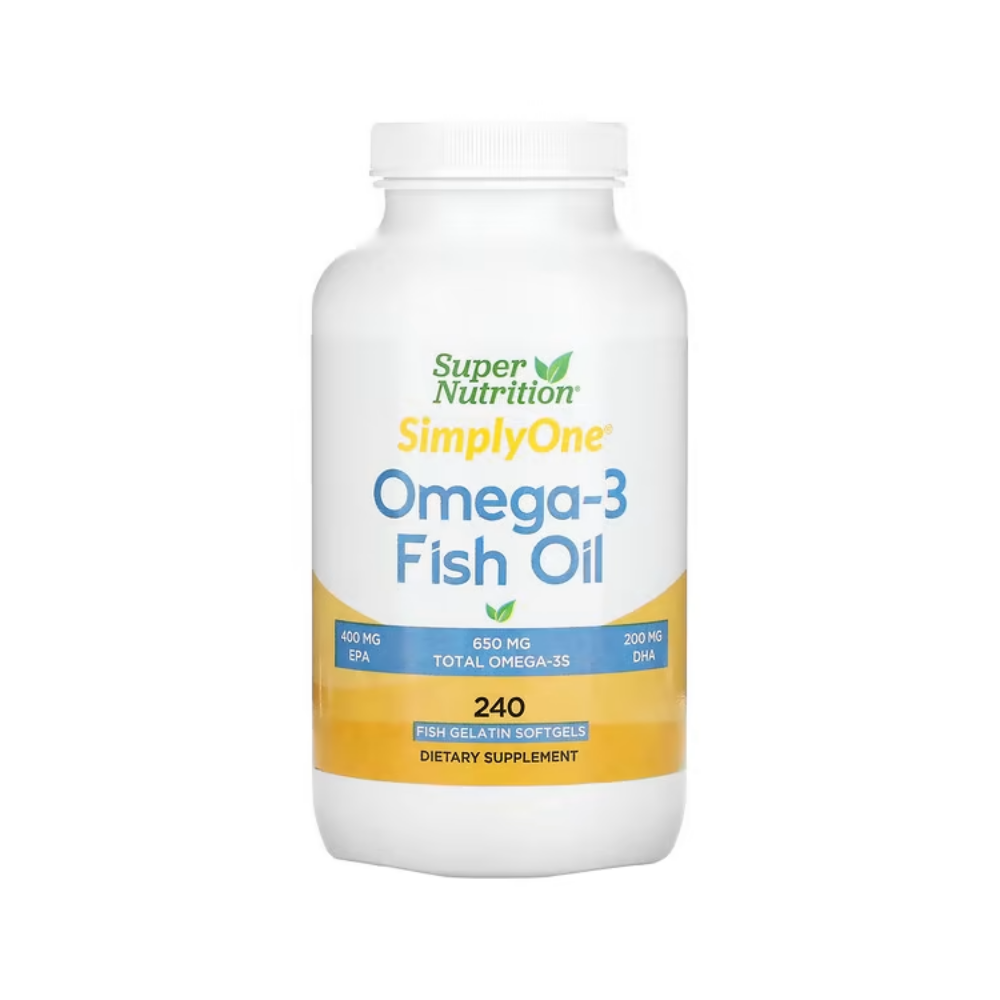 슈퍼뉴트리션 알티지 오메가3 1000mg 240정 멸치 피쉬오일 rTG오메가3 부모님선물 1개