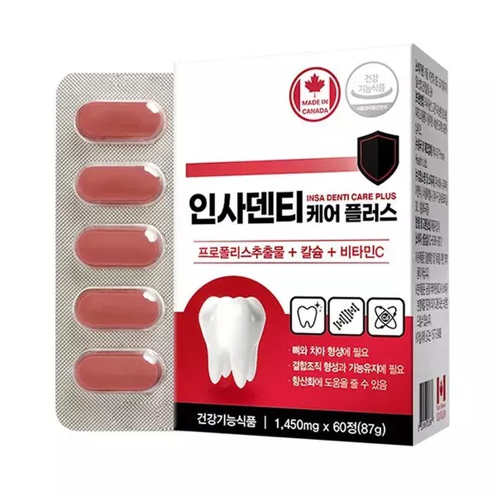 농부의정원네이처그랜드 인사덴티 케어 플러스 60정 1개