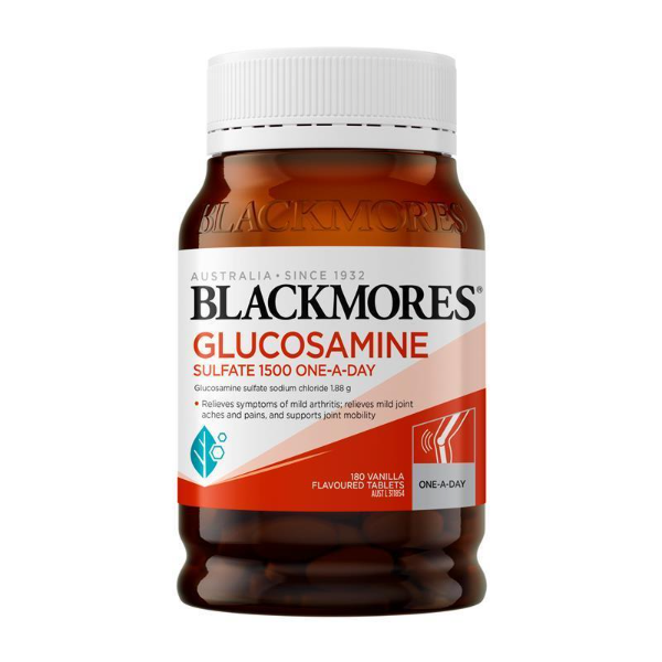 블랙모어스 글루코사민 설페이트 1500mg 원어데이 180정 1개
