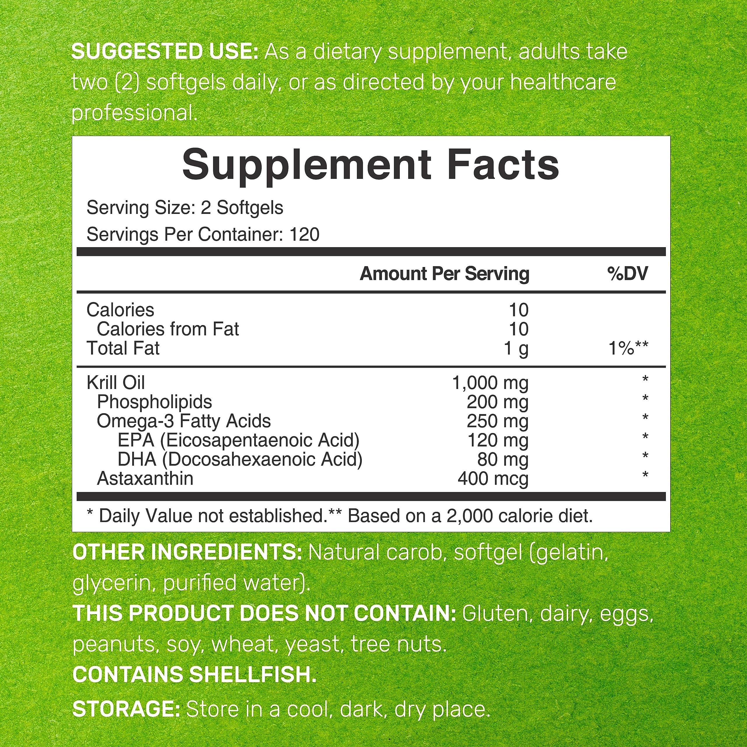 딜서플리먼트 남극 크릴오일 1000mg 240정 오메가3 EPA DHA 1개