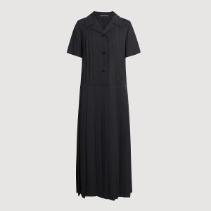 [럭키슈에뜨]3 Button Pleats Dress (black) 블랙 LYDAM25620BKX