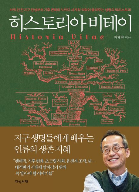히스토리아 비테이  = Historia vitae : 46억 년 전 지구 탄생부터 기후 변화와 AI까지, 세계적 석학이 들려주는 생명의 빅히스토리
