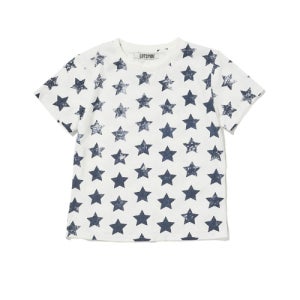 [라츠유] LOTSYOU_Bella vintage star tee White PWTH2SVW020WHT