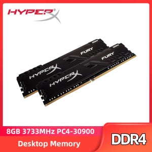 HyperX FURY DDR4 메모리 8GB 16GB 3733MHz DIMM XMP 메모리아 램 288핀 1.35V 데스크탑용