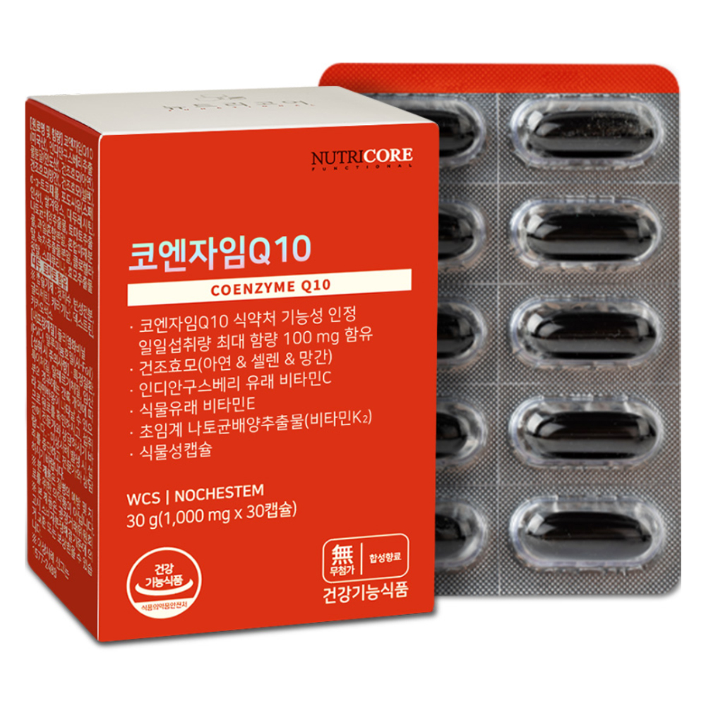 뉴트리코어 코엔자임Q10 30g 30정 1개