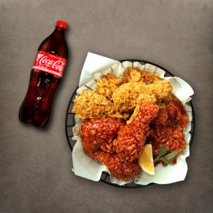 [BHC] [판촉고객 전용] 후라이드반/양념반+콜라1.25L