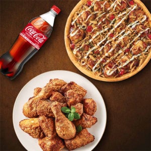 갈비천왕순살시카고피자+고추바사삭+콜라1.25L