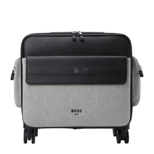 보스골프 투톤 패브릭 트롤리백 UNISEX BLACK