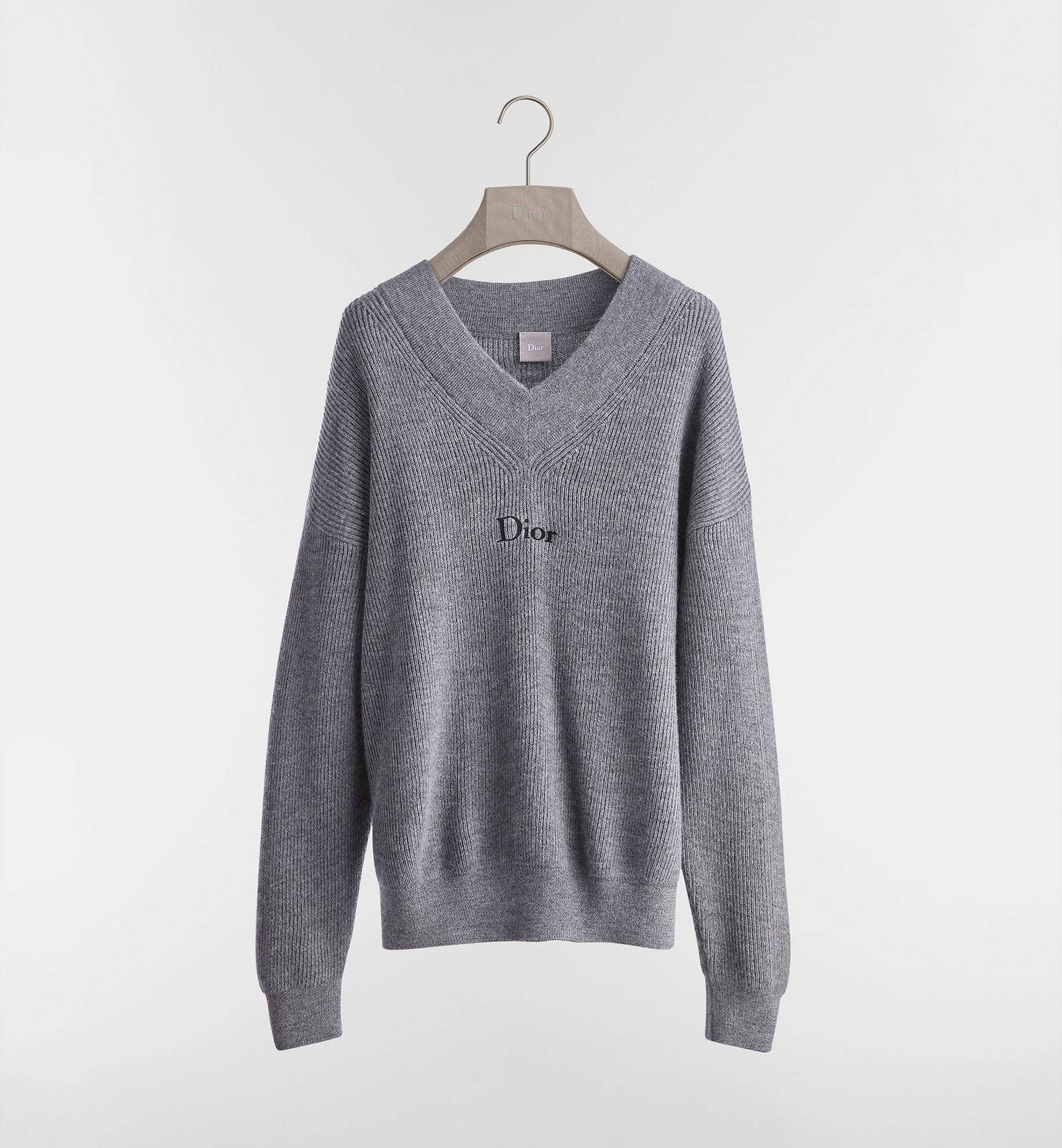 DIOR 디올니트 자수 스웨터 오버사이즈 핏 C889 683M629A4002