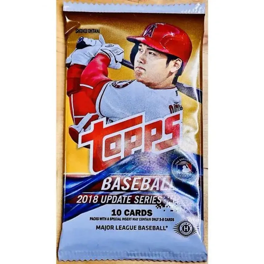 2018 Topps Update Hobby Foil 10-Cards 쇼헤이 오타니 SP 오토 루키 카드 가능성 있음 146612