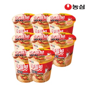농심 누들핏 김치사발면맛 8개