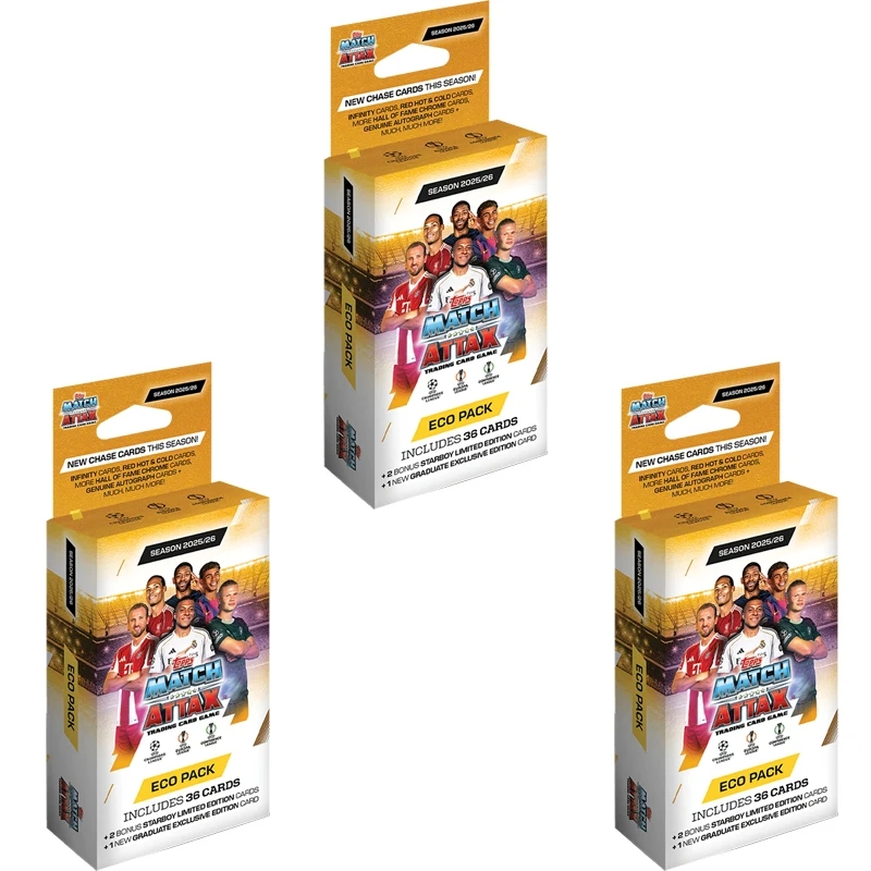 쿠쿠스토어 202 시즌 탑스 UCC 매치 어택스 에코 팩 트레이딩 컬렉션 카드 빠른  03 Eco Pack 3Box
