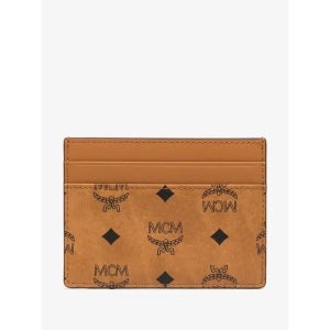 MCM 미니 아렌 비세토스 카드홀더 MXADATA08 CO COGNAC BROWN 남성