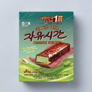 [해태] 자유시간 피스타치오&카다이프 432g (36g x 12입)
