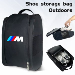 차량용 스티커 자동차 운동화 보관 가방 여행 외출 신발 보관 도구 BMW M F10 F30 E46 G28 G20 G30 E60 E39 G30 X5 X6 E90 용