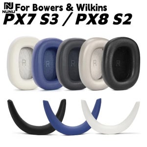 NUNU 교체용 헤드 빔 쿠션/이어 패드(플라스틱 버클 포함) Bowers & Wilkins PX7 S3 /PX8 S2 헤드폰 수리 부품