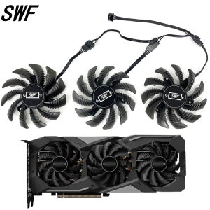 Gigabyte RTX 2060 2070 2080 2080TI WINDFORCE 그래픽 카드 쿨러 팬용 새 78MM PLD08010S12HH 2060 슈퍼 게임용 냉각 팬