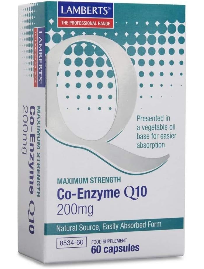 램버트 코엔자임 Q10 200mg 60캡슐 1개 60정