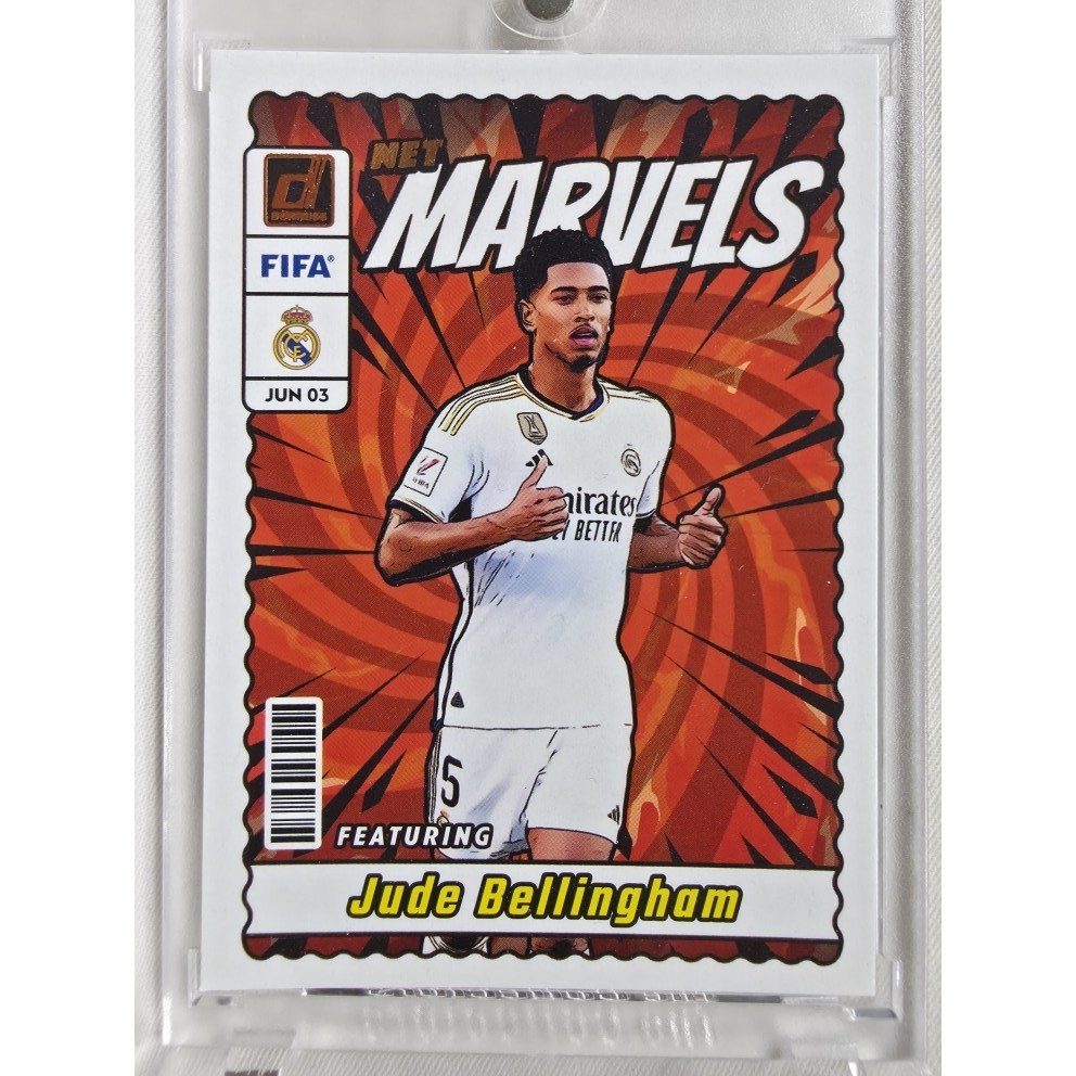 2023-24 PANINI DONRUSS 돈러스 #1 주드 벨링엄 NET MARVELS 축구 포토 스포츠 카드  1개