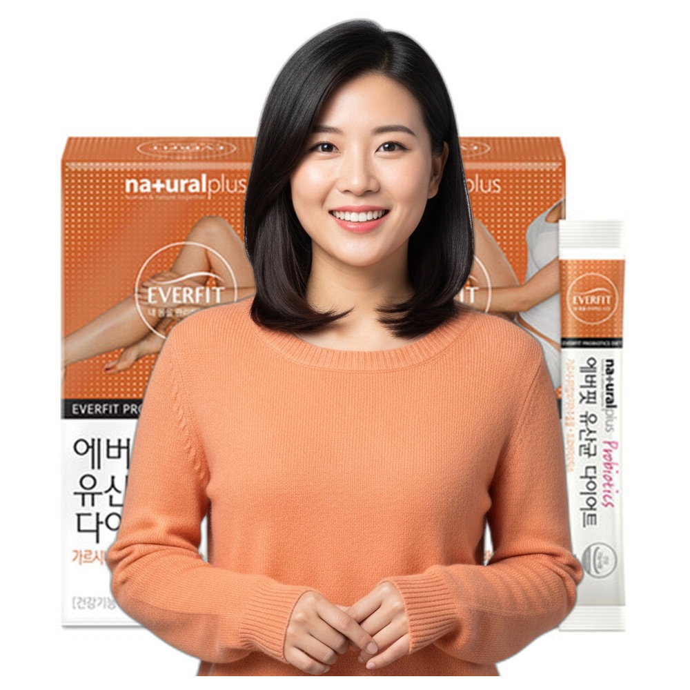 프로바이오틱스 유산균 체지방감소도움 다이어트 영양제 14포x2박스 성인용 1개 상세페이지 확인
