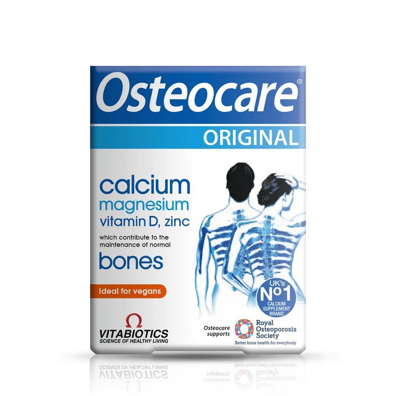 영국 비타바이오틱스 오스테오케어 오리지널 칼슘 마그네슘 비타민D 아연 Vitabiotics Osteocare Original 5개 30정
