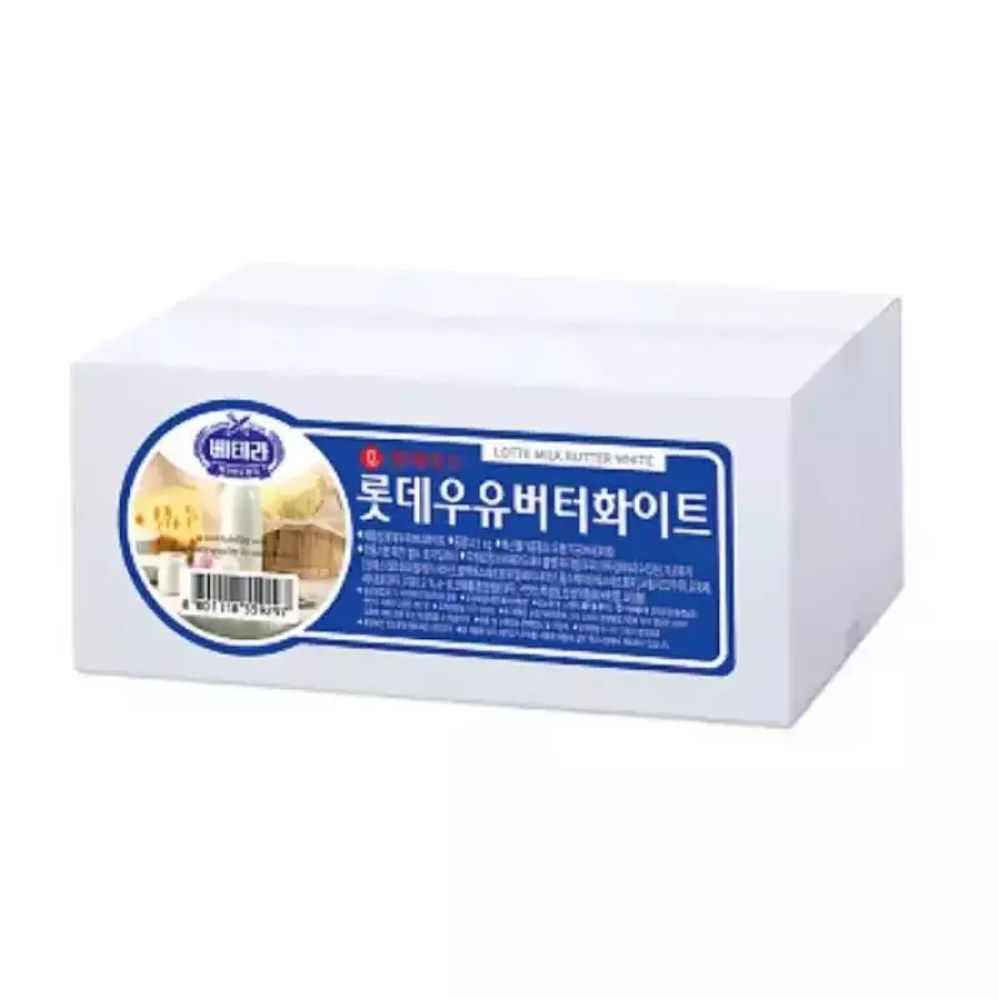 롯데우유버터화이트 아이스박스 무료포장