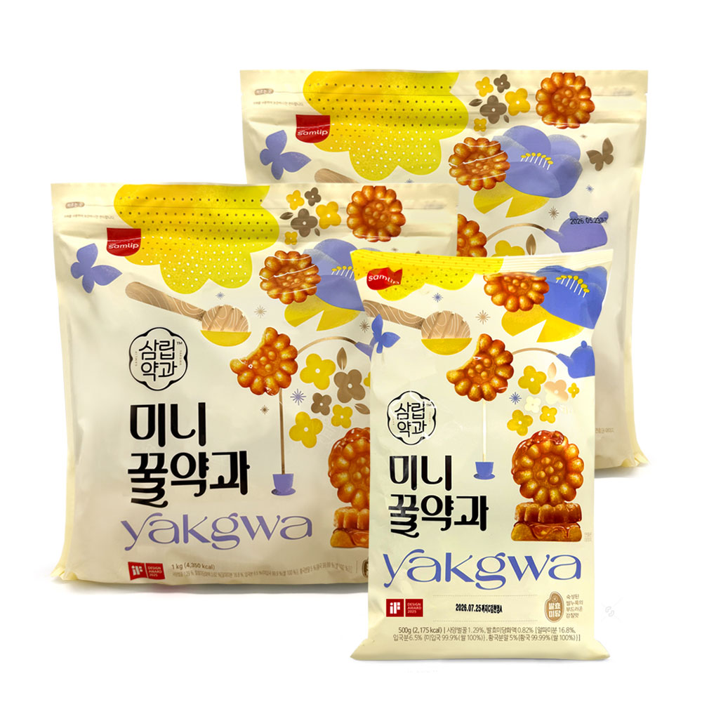 에스피씨삼립 미니꿀약과
