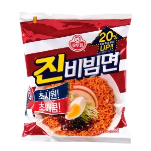 오뚜기 진비빔면 156g 4개
