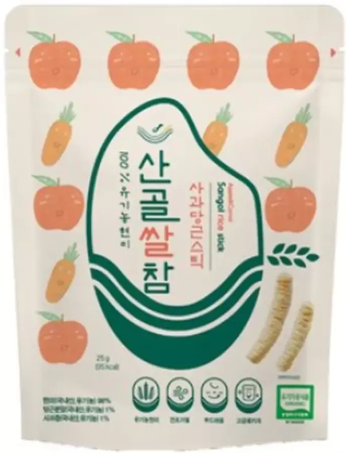 에코맘의 산골이유식 산골쌀참 사과당근 성분 분석