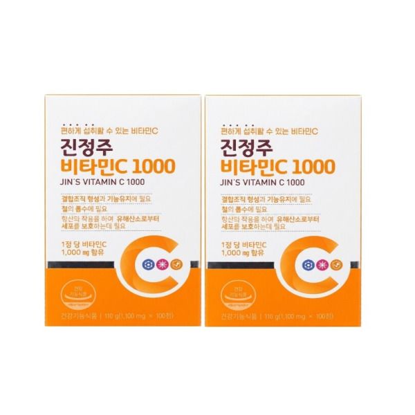 진약사몰 진정주 비타민C 1000 100정 2박스 432779