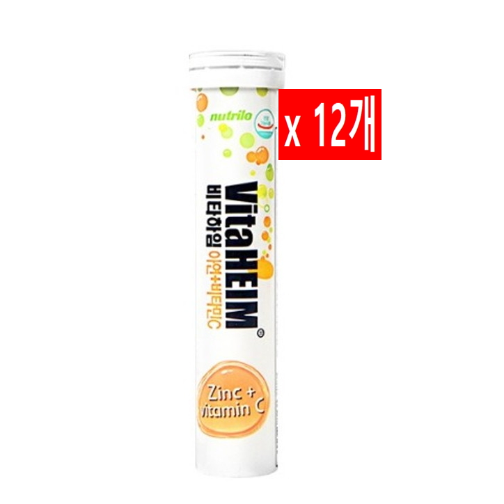 비타하임 발포 아연 비타민C 4300mg 20정 1개