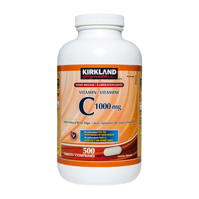커클랜드 비타민 C1000mg 500정 2개 1개