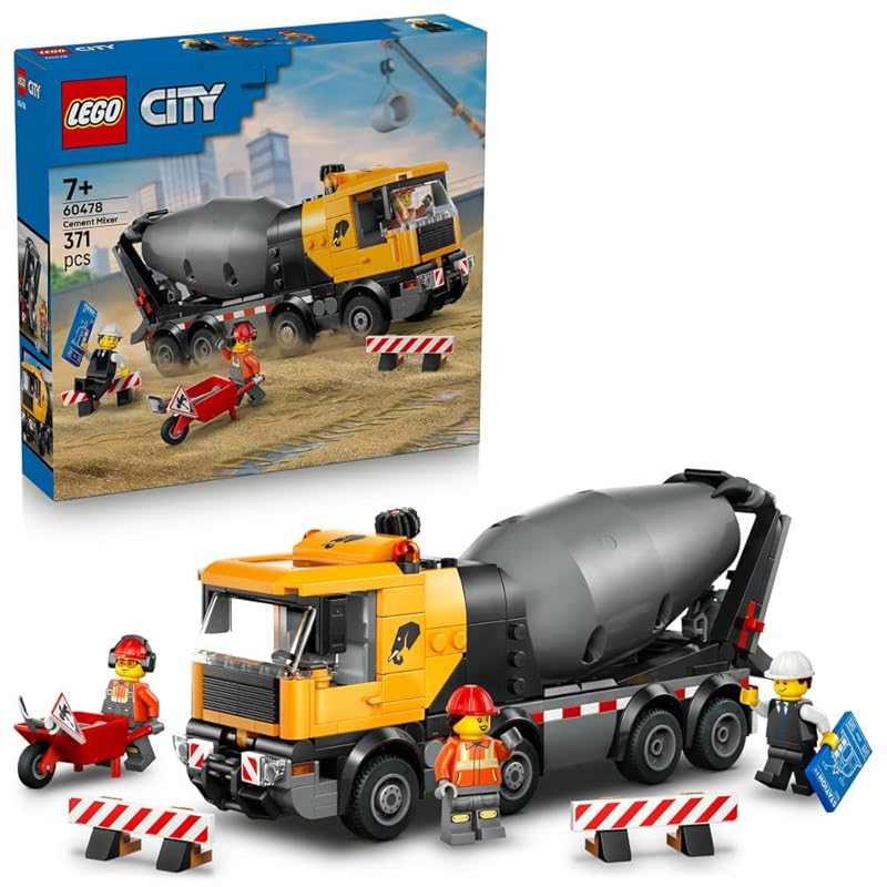 LEGO 레고 시티 믹서 트럭 60478 조립 장난감