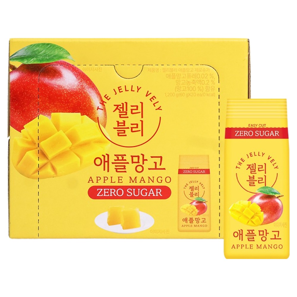 젤리블리 제로슈가 젤리 애플망고