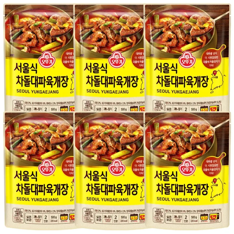서울식 차돌대파 육개장