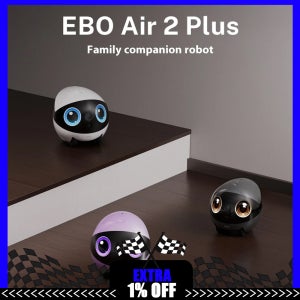 Enabot Air 2 Plus 지능형 로봇 무선 카메라 AI 로봇 원격 모니터링 애완동물 동반 로봇 실시간 제어 휴대용